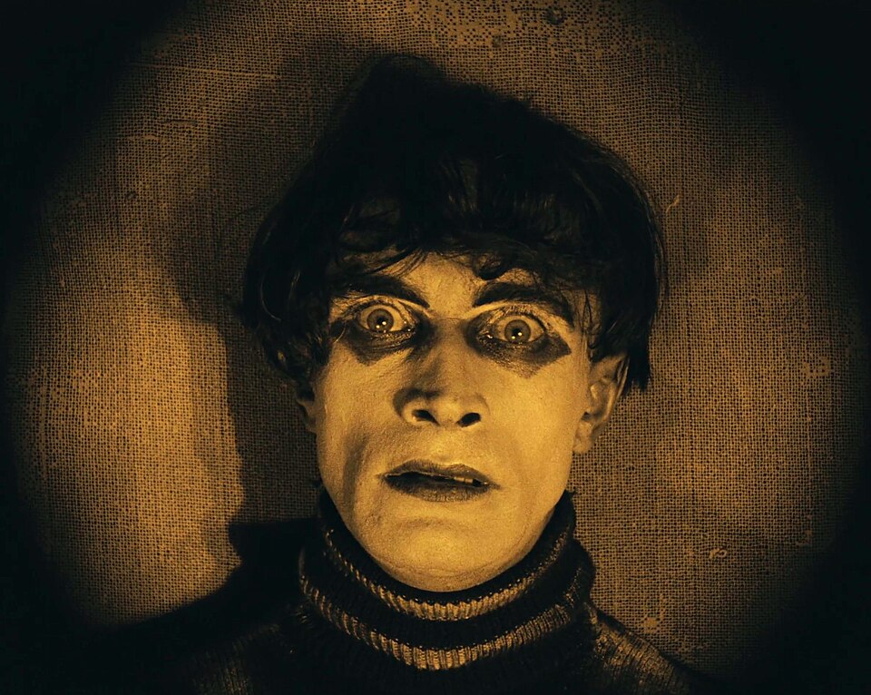 Conrad Veidt como Cesare en El Gabinete del Dr. Caligari de 1920